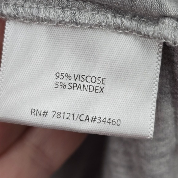 Eileen Fisher Shirt Womens 3X Gray Long Sleeve Pullover Stretch Scoop Neck‎ - Picture 5 of 12